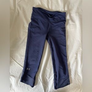 Under Armour Blue Crop Leggings